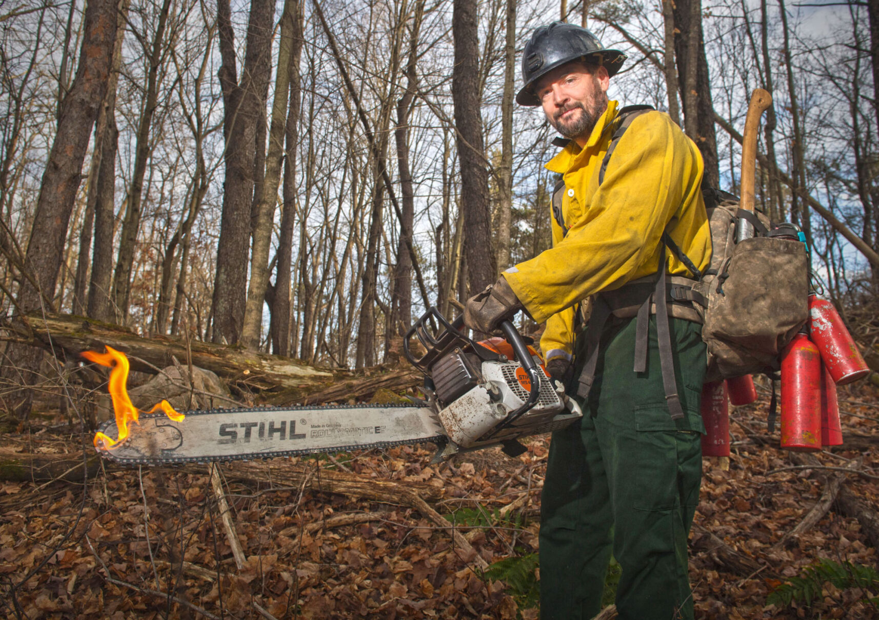 Protectors of the forests N.Y. crews go West each year to help fight wildfires